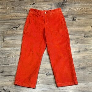 Vineyard Vines Kid’s Orange Corduroy Pants